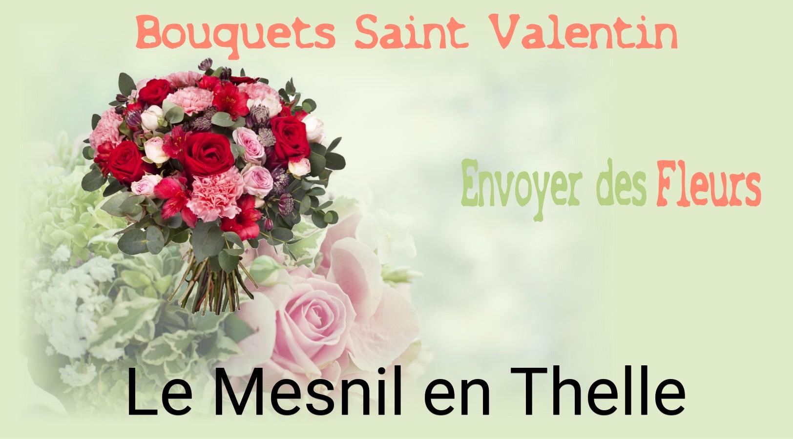 Roses de Saint-Valentin livrées à Le Mesnil-en-Thelle